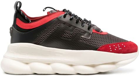 new versace chain reaction|versace chain reaction black red.